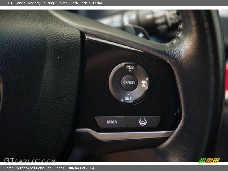 Crystal Black Pearl / Mocha 2018 Honda Odyssey Touring