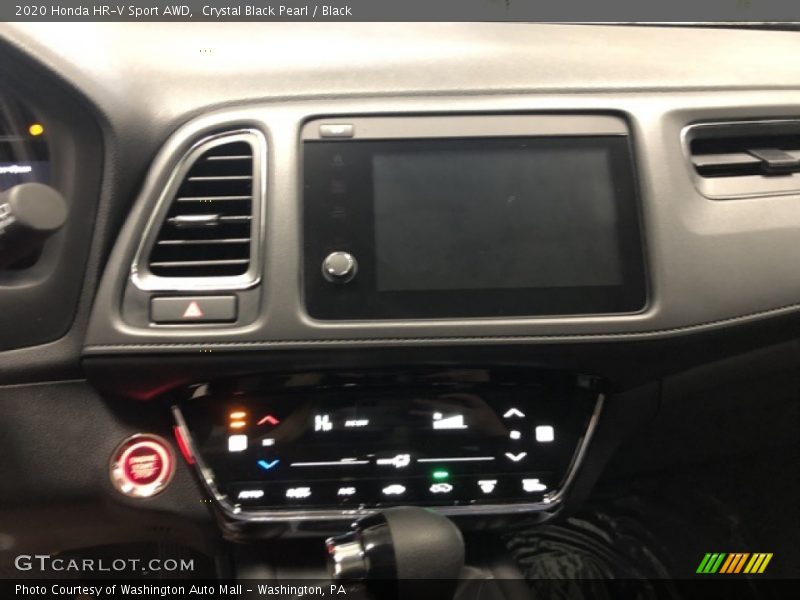 Crystal Black Pearl / Black 2020 Honda HR-V Sport AWD