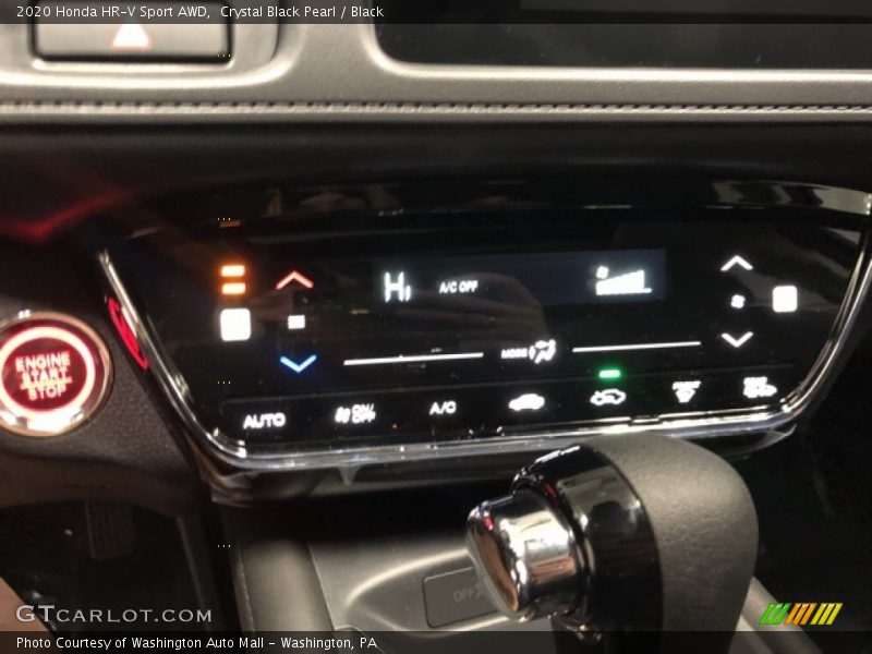 Crystal Black Pearl / Black 2020 Honda HR-V Sport AWD