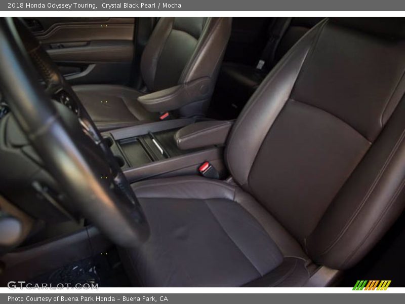 Crystal Black Pearl / Mocha 2018 Honda Odyssey Touring