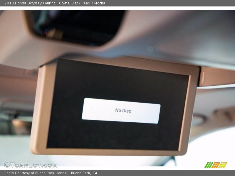 Crystal Black Pearl / Mocha 2018 Honda Odyssey Touring