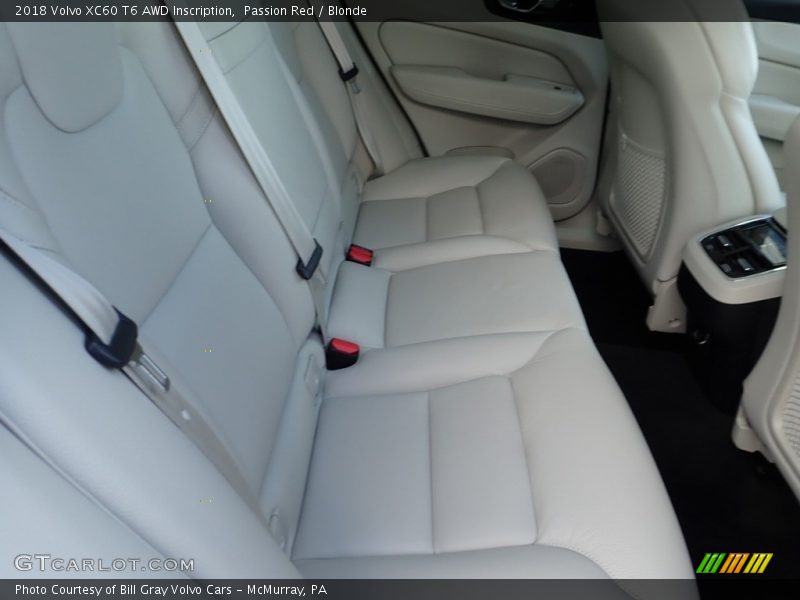 Rear Seat of 2018 XC60 T6 AWD Inscription