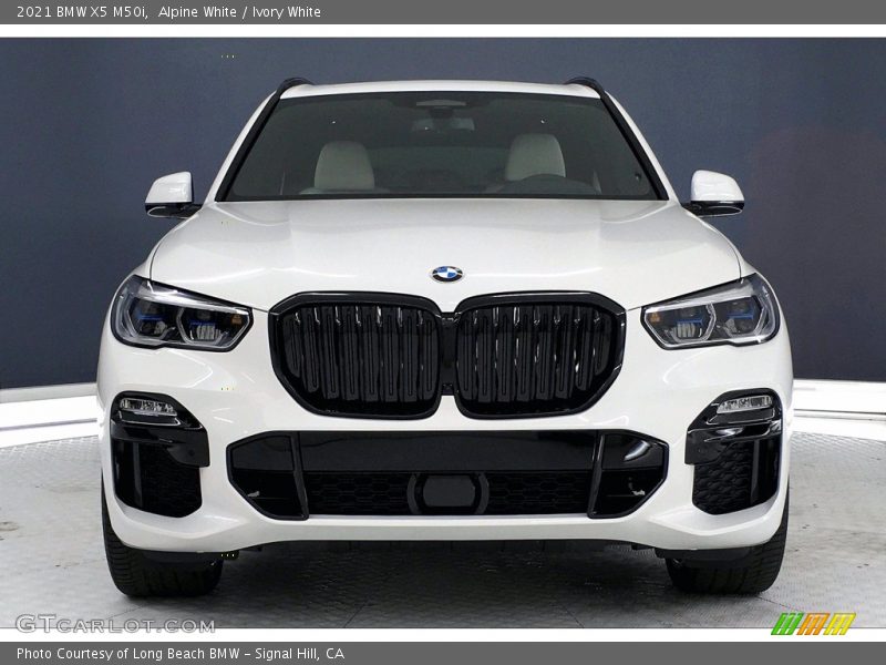 Alpine White / Ivory White 2021 BMW X5 M50i