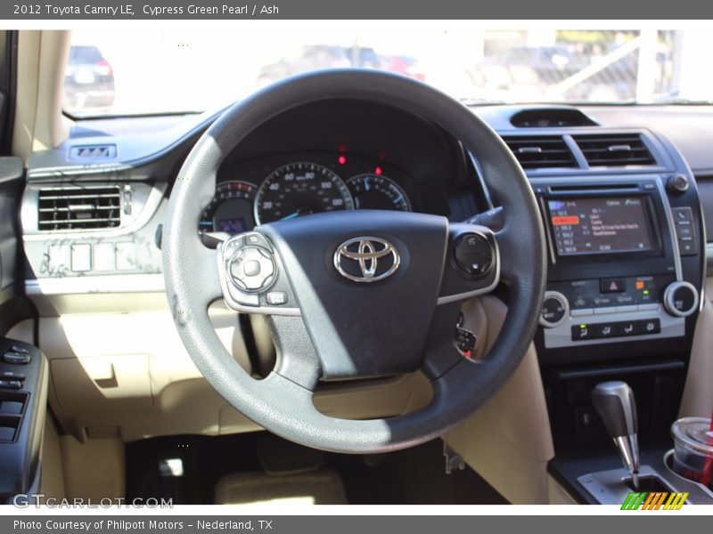 Cypress Green Pearl / Ash 2012 Toyota Camry LE