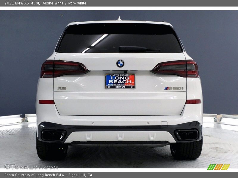 Alpine White / Ivory White 2021 BMW X5 M50i