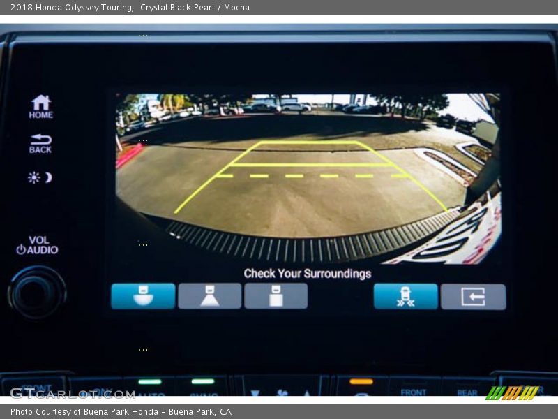 Crystal Black Pearl / Mocha 2018 Honda Odyssey Touring