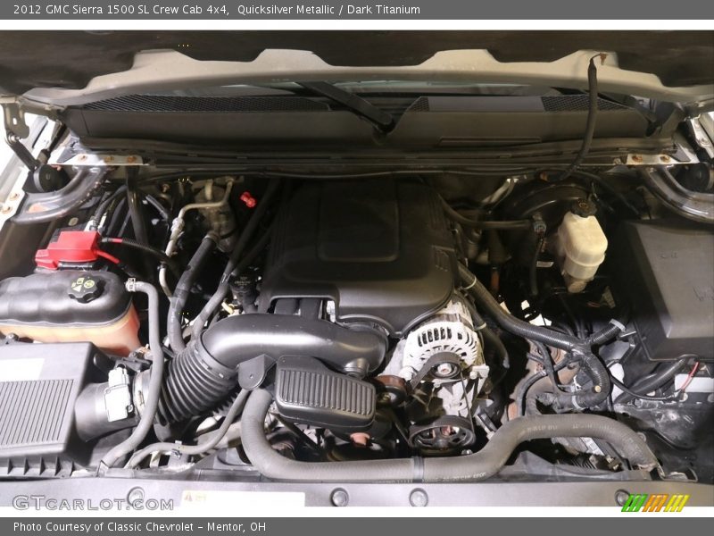 Quicksilver Metallic / Dark Titanium 2012 GMC Sierra 1500 SL Crew Cab 4x4