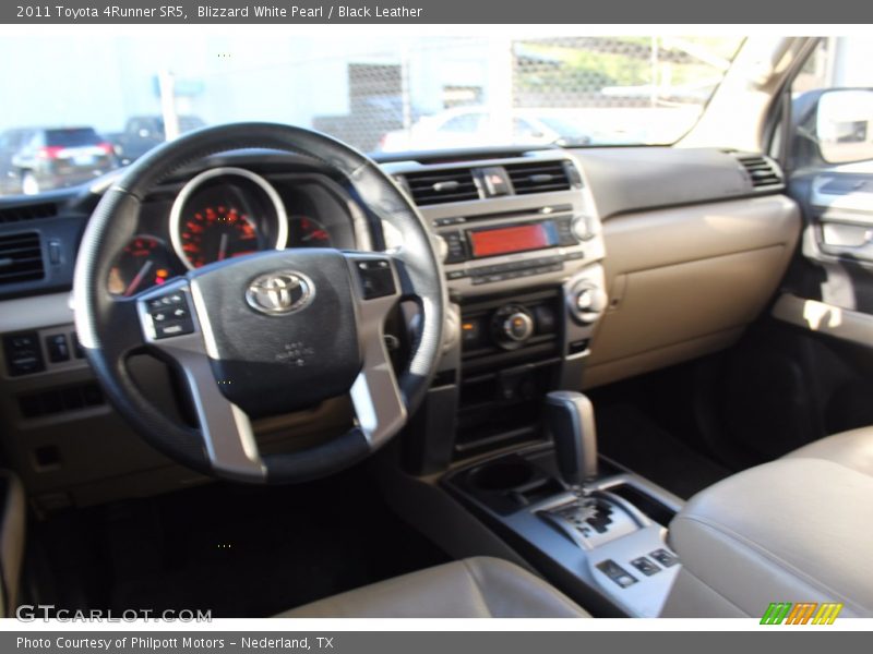 Blizzard White Pearl / Black Leather 2011 Toyota 4Runner SR5