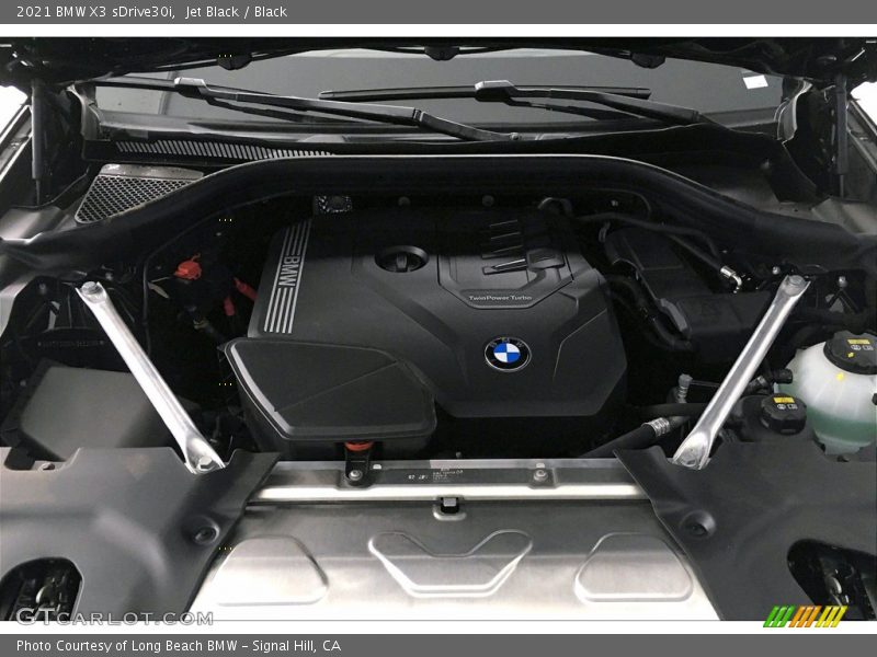 Jet Black / Black 2021 BMW X3 sDrive30i