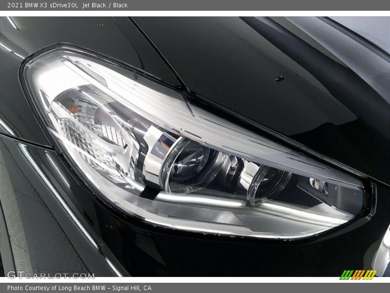 Jet Black / Black 2021 BMW X3 sDrive30i