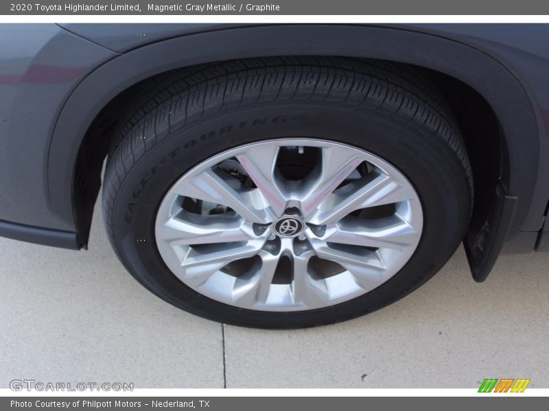 Magnetic Gray Metallic / Graphite 2020 Toyota Highlander Limited