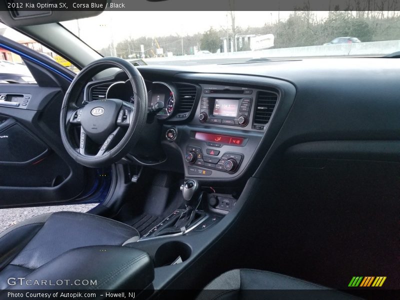 Corsa Blue / Black 2012 Kia Optima SX