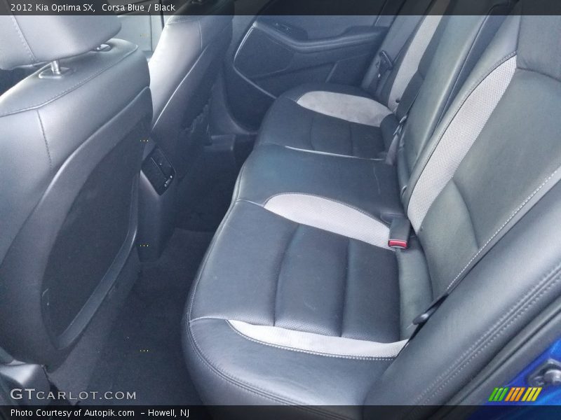 Corsa Blue / Black 2012 Kia Optima SX