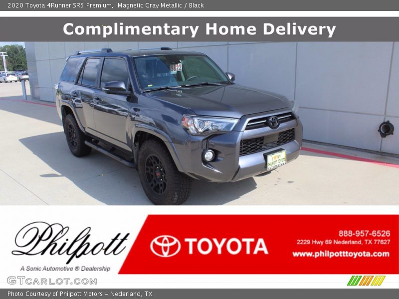 Magnetic Gray Metallic / Black 2020 Toyota 4Runner SR5 Premium