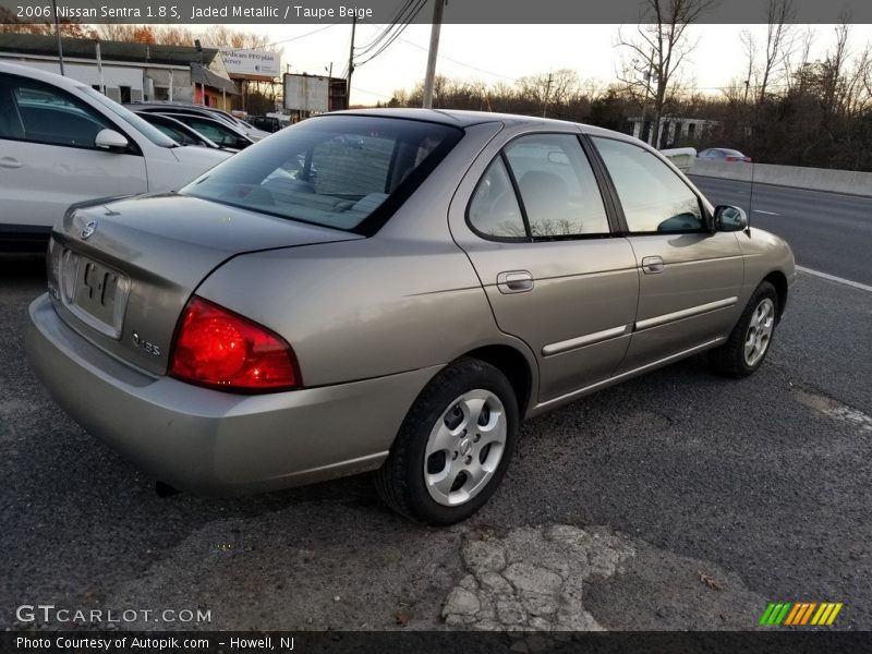 Jaded Metallic / Taupe Beige 2006 Nissan Sentra 1.8 S