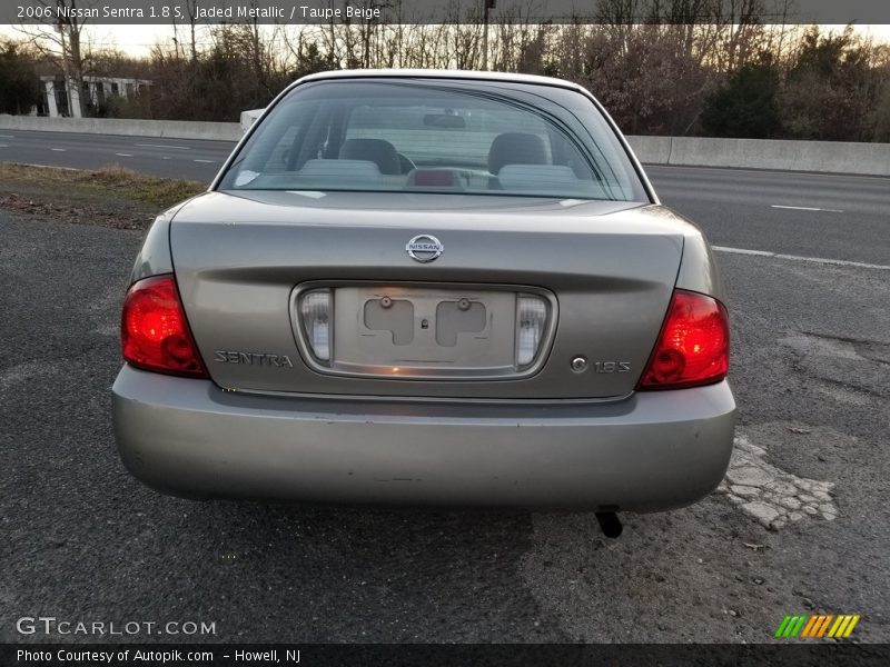 Jaded Metallic / Taupe Beige 2006 Nissan Sentra 1.8 S