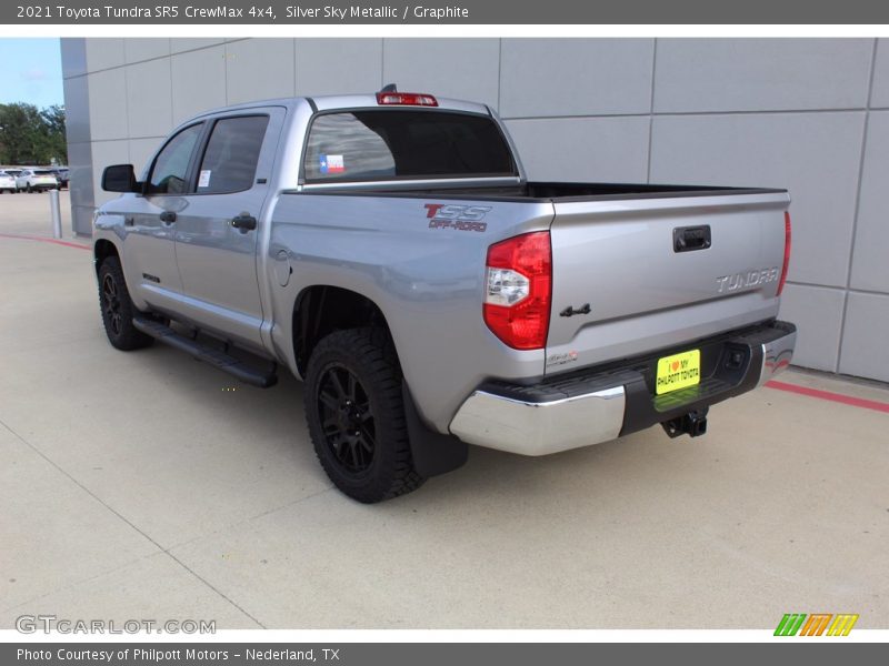 Silver Sky Metallic / Graphite 2021 Toyota Tundra SR5 CrewMax 4x4