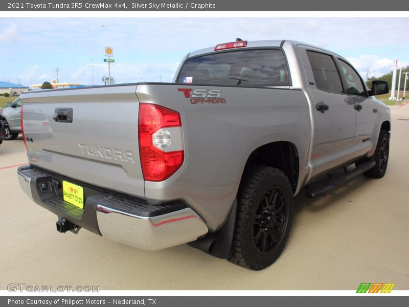 Silver Sky Metallic / Graphite 2021 Toyota Tundra SR5 CrewMax 4x4