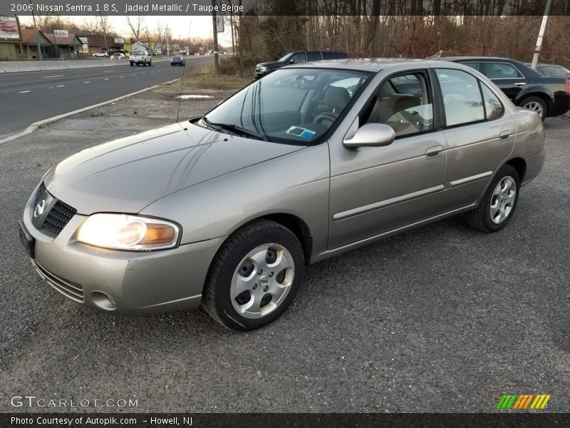 Jaded Metallic / Taupe Beige 2006 Nissan Sentra 1.8 S