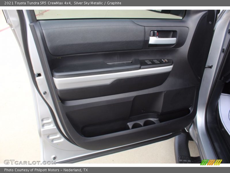 Silver Sky Metallic / Graphite 2021 Toyota Tundra SR5 CrewMax 4x4