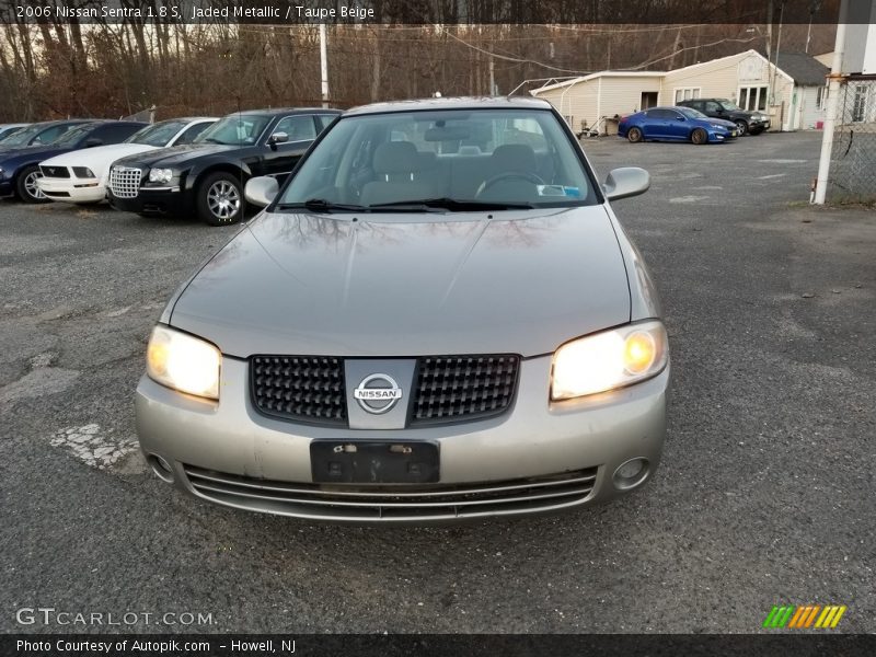 Jaded Metallic / Taupe Beige 2006 Nissan Sentra 1.8 S