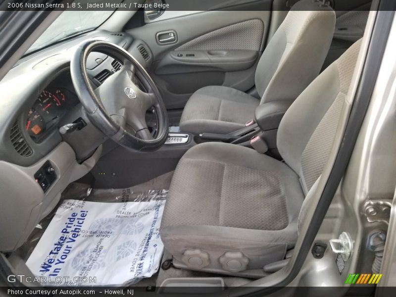 Jaded Metallic / Taupe Beige 2006 Nissan Sentra 1.8 S