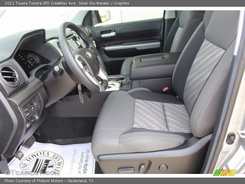Silver Sky Metallic / Graphite 2021 Toyota Tundra SR5 CrewMax 4x4