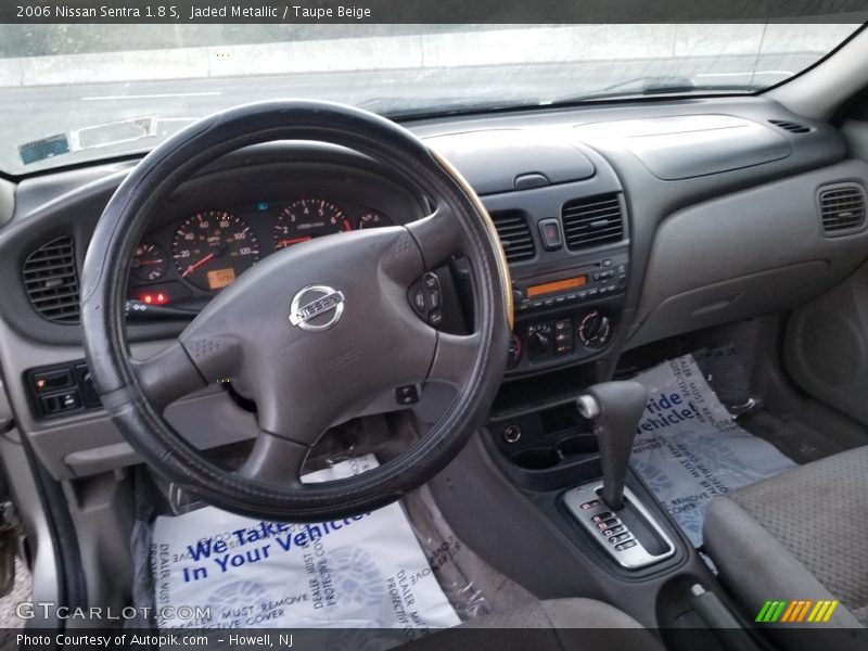 Jaded Metallic / Taupe Beige 2006 Nissan Sentra 1.8 S