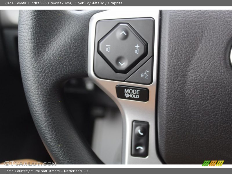 Silver Sky Metallic / Graphite 2021 Toyota Tundra SR5 CrewMax 4x4