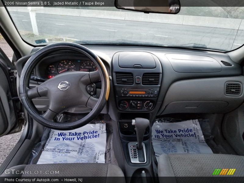 Jaded Metallic / Taupe Beige 2006 Nissan Sentra 1.8 S