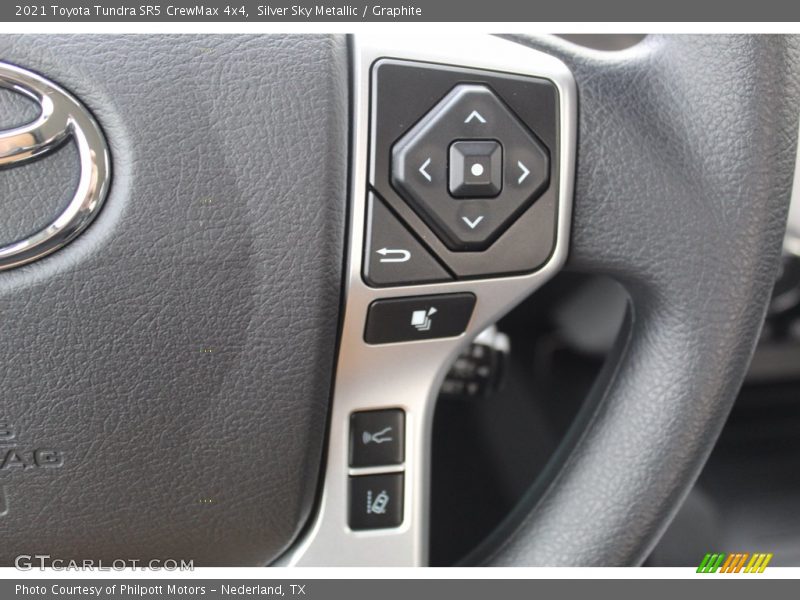 Silver Sky Metallic / Graphite 2021 Toyota Tundra SR5 CrewMax 4x4
