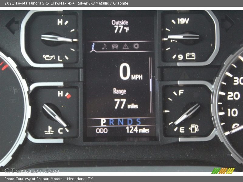 Silver Sky Metallic / Graphite 2021 Toyota Tundra SR5 CrewMax 4x4