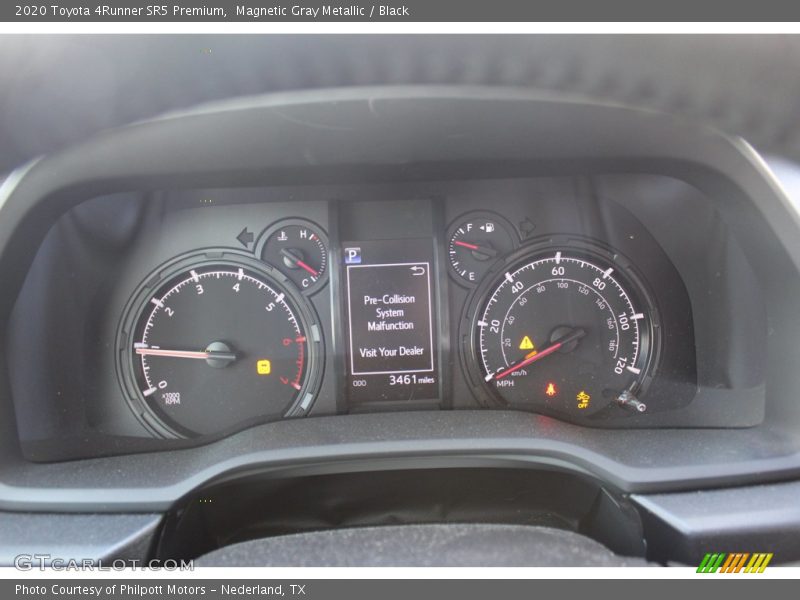 Magnetic Gray Metallic / Black 2020 Toyota 4Runner SR5 Premium