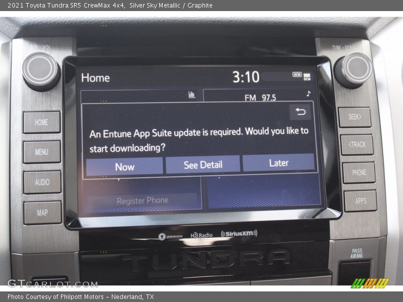 Silver Sky Metallic / Graphite 2021 Toyota Tundra SR5 CrewMax 4x4
