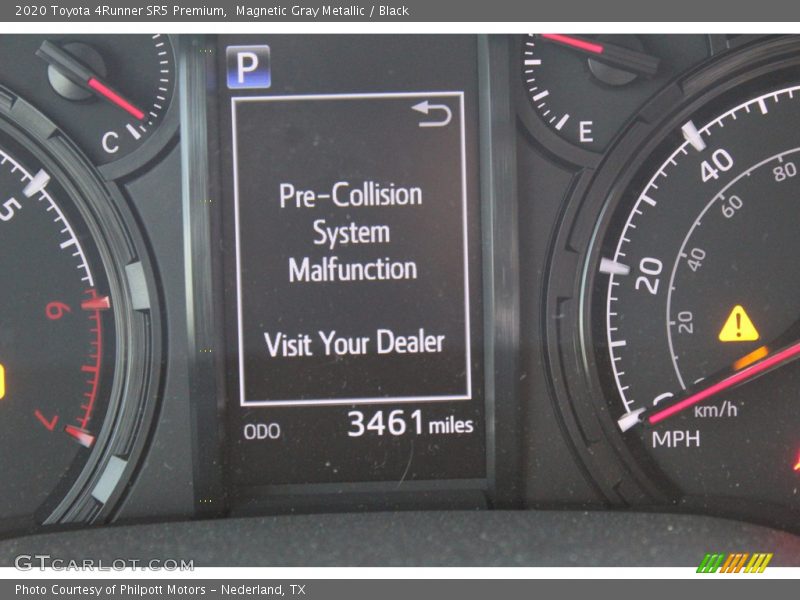 Magnetic Gray Metallic / Black 2020 Toyota 4Runner SR5 Premium