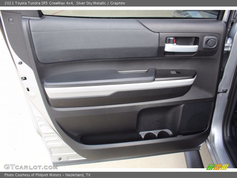 Silver Sky Metallic / Graphite 2021 Toyota Tundra SR5 CrewMax 4x4