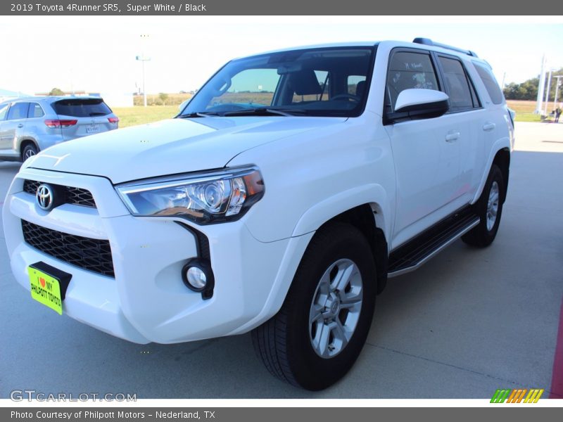 Super White / Black 2019 Toyota 4Runner SR5