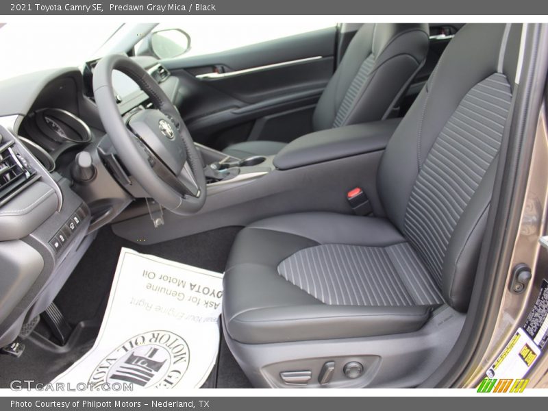 Predawn Gray Mica / Black 2021 Toyota Camry SE