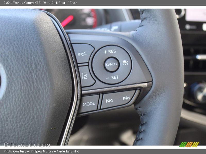 Wind Chill Pearl / Black 2021 Toyota Camry XSE