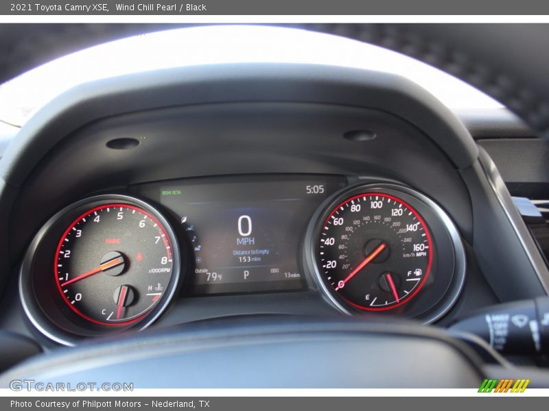 Wind Chill Pearl / Black 2021 Toyota Camry XSE