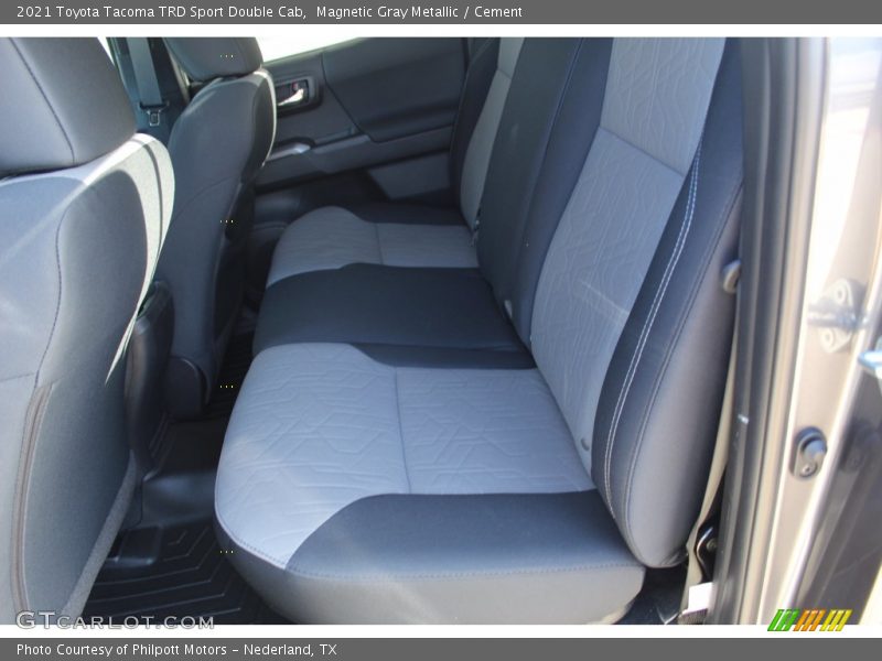 Magnetic Gray Metallic / Cement 2021 Toyota Tacoma TRD Sport Double Cab