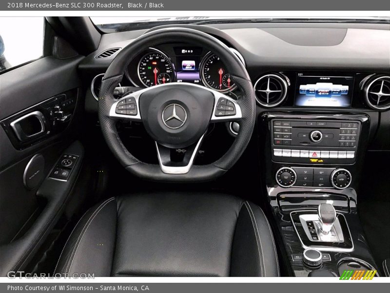 Black / Black 2018 Mercedes-Benz SLC 300 Roadster