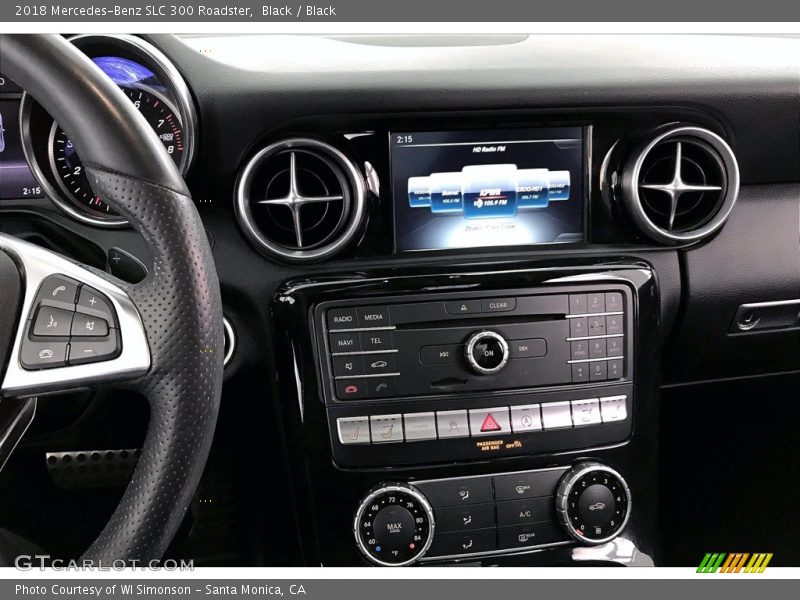 Black / Black 2018 Mercedes-Benz SLC 300 Roadster