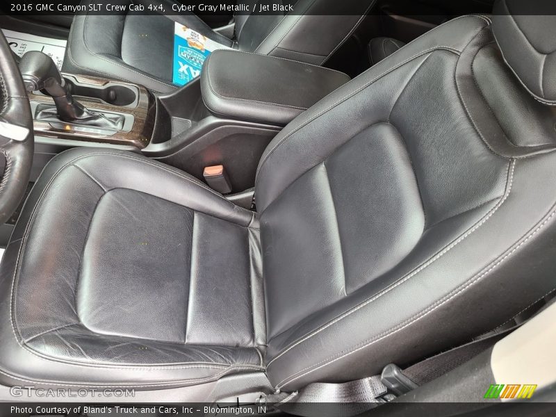 Cyber Gray Metallic / Jet Black 2016 GMC Canyon SLT Crew Cab 4x4