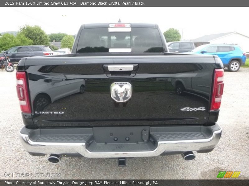 Diamond Black Crystal Pearl / Black 2019 Ram 1500 Limited Crew Cab 4x4