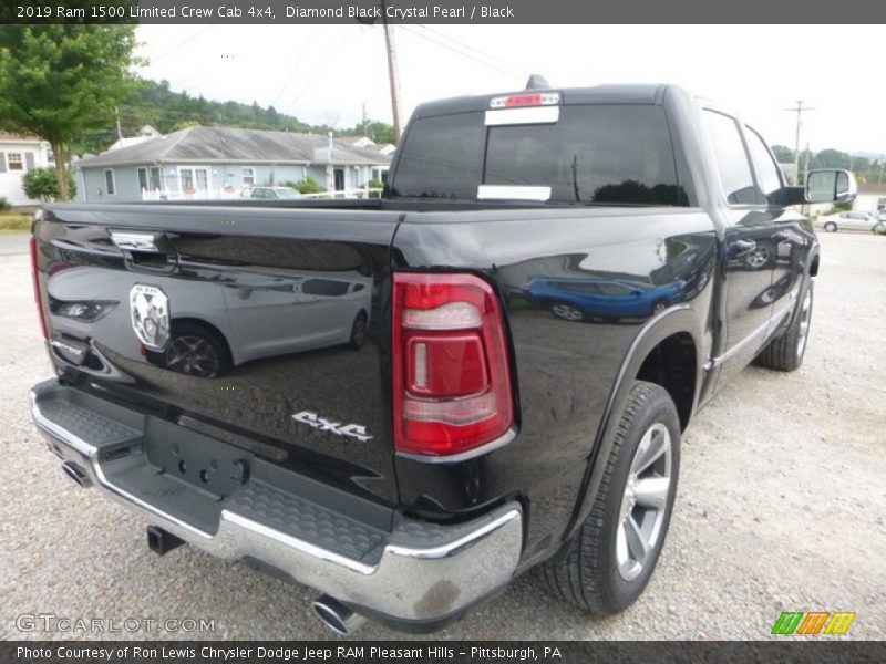 Diamond Black Crystal Pearl / Black 2019 Ram 1500 Limited Crew Cab 4x4