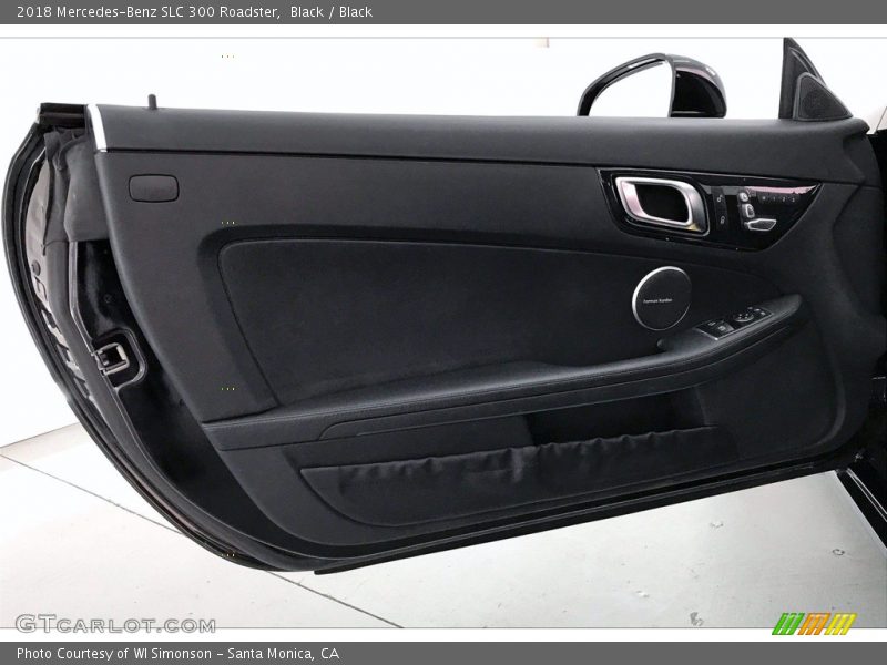 Black / Black 2018 Mercedes-Benz SLC 300 Roadster