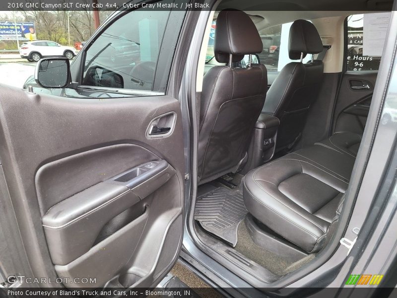 Cyber Gray Metallic / Jet Black 2016 GMC Canyon SLT Crew Cab 4x4