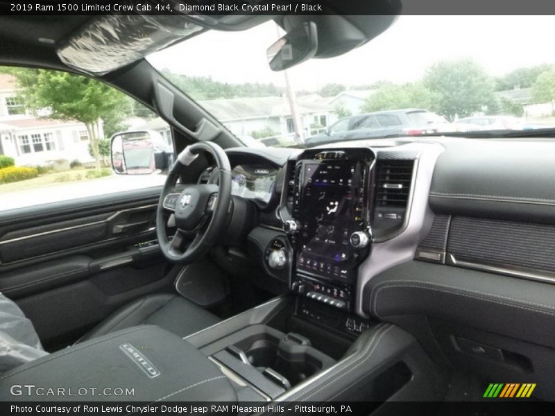 Diamond Black Crystal Pearl / Black 2019 Ram 1500 Limited Crew Cab 4x4