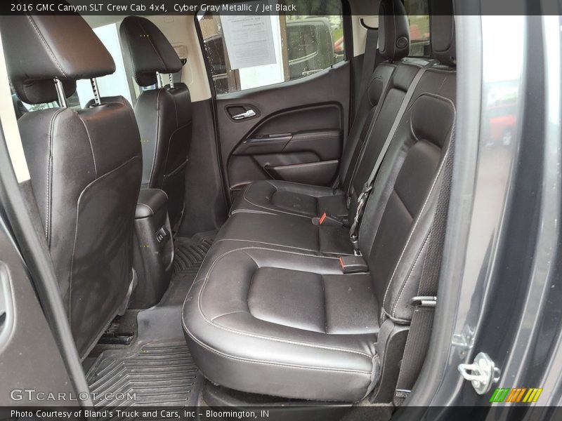 Cyber Gray Metallic / Jet Black 2016 GMC Canyon SLT Crew Cab 4x4
